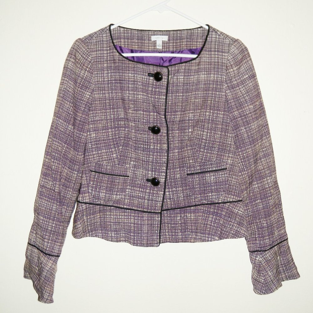 Cotton/Silk Tweed Jacket